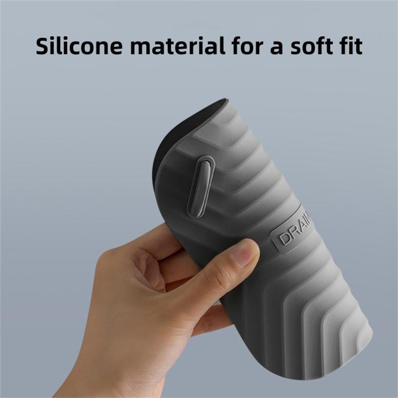 Toilet Silicone Floor Drain Pad Insect Proof Sealing Cap Bathroom Drain Cover Kitchen Sink Bathtub Hair Stopper Deodorize Floor Drain Mat