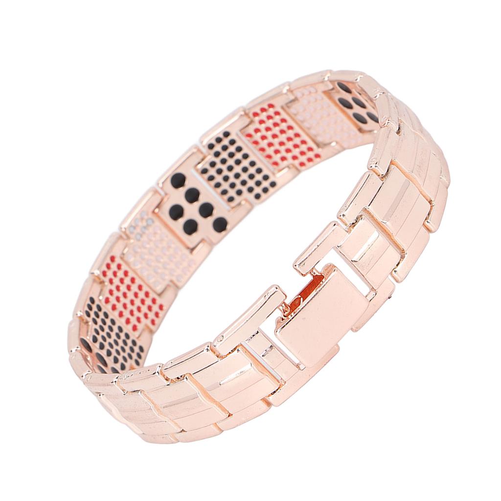 Magnettherapie Armband Reduziert Elektrostatik Verbessert Schlaf Gewichtsverlust Stilvoller Titanstahl