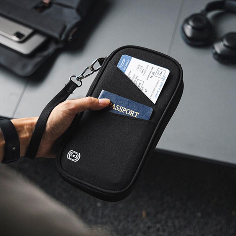 RFID Anti-theft Passport Flight Ticket Holder Wallet Large Capacity Document Bag Travel Card Bag Multi Functional Boarding Tote Bag