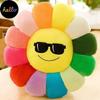 Pluszowe Słoneczne Kwiaty Poduszka Miękka Zabawka Wypchana Zabawka Emocja Pluszowe Maty Medytacja Poduszki Podłogowe Poduszki Dla Dzieci