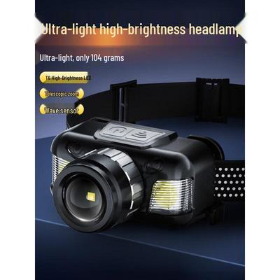 SkyFire Wiederaufladbare LED-Stirnlampe