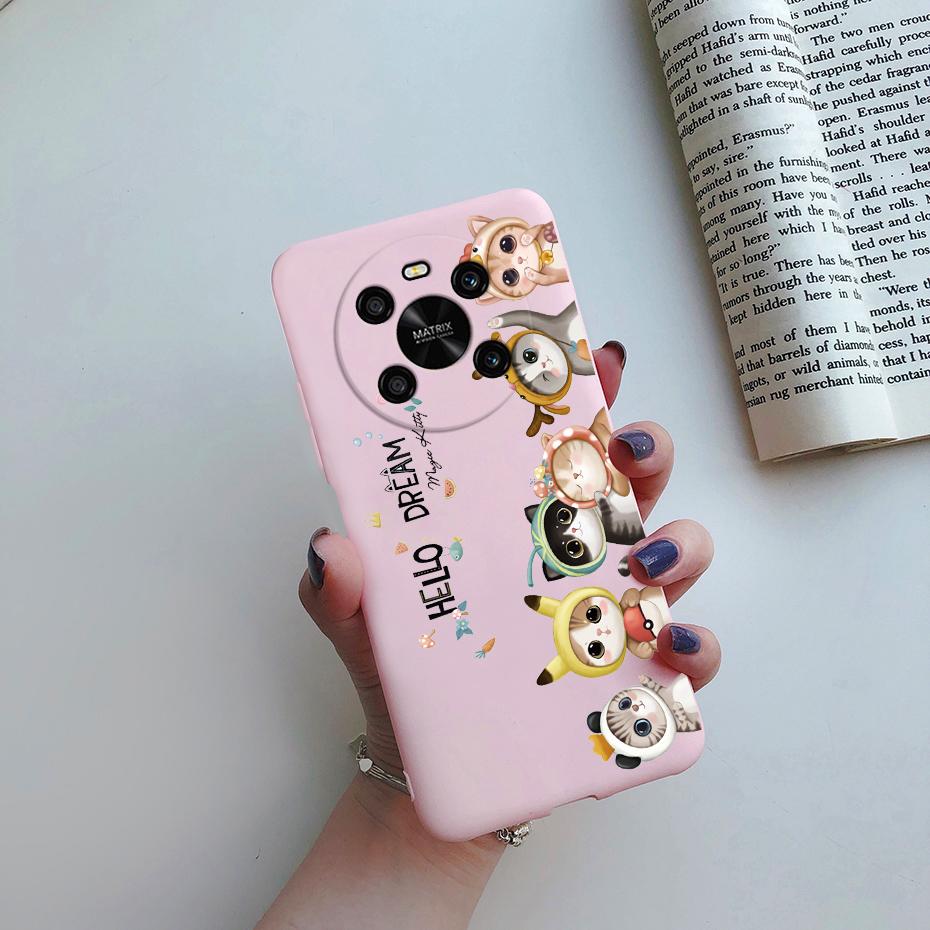 For Honor X9a 5G Case RMO-NX1 Cute Astronaut Back Cover Soft Silicone Funda For Honor X9 5G ANY-NX1 Phone Case HonorX9 X9a Capa