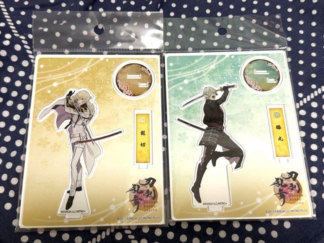 

[USED] Touken Ranbu Acrylic Figures Extreme Combat Higekiri Hizamaru Genji