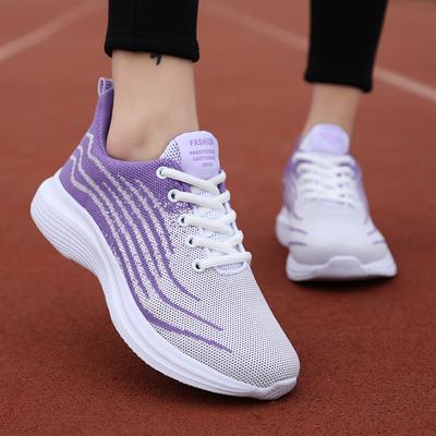 Women'S Shoes Spring And Autumn Ultra-Light Casual Shoes Non-Slip Running Shoes Soft-Soled Comfortable Sports Shoes Ins Trendy Single Shoes Women