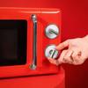 Cecotec Mechanical Microwave with Grill 20 L Proclean 3110 Retro Red: 700 W 6 Levels Timer Defrost