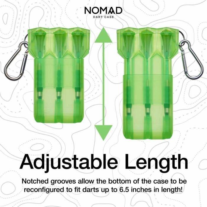 Casemaster nomad Adjudable Flechettes Case Green 36-1000-10