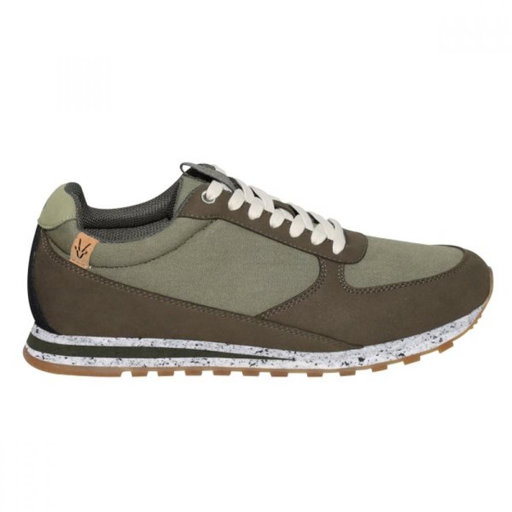 Saola Men S Eco SneakerS Olive Vibram 260(US M 8.5)