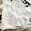 Zose Breathable Linen-Blend Wide-Leg Shorts