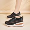 Spring/Autumn New Versatile Slope Heel Height Increasing Casual Women's Shoes Casual Shoes