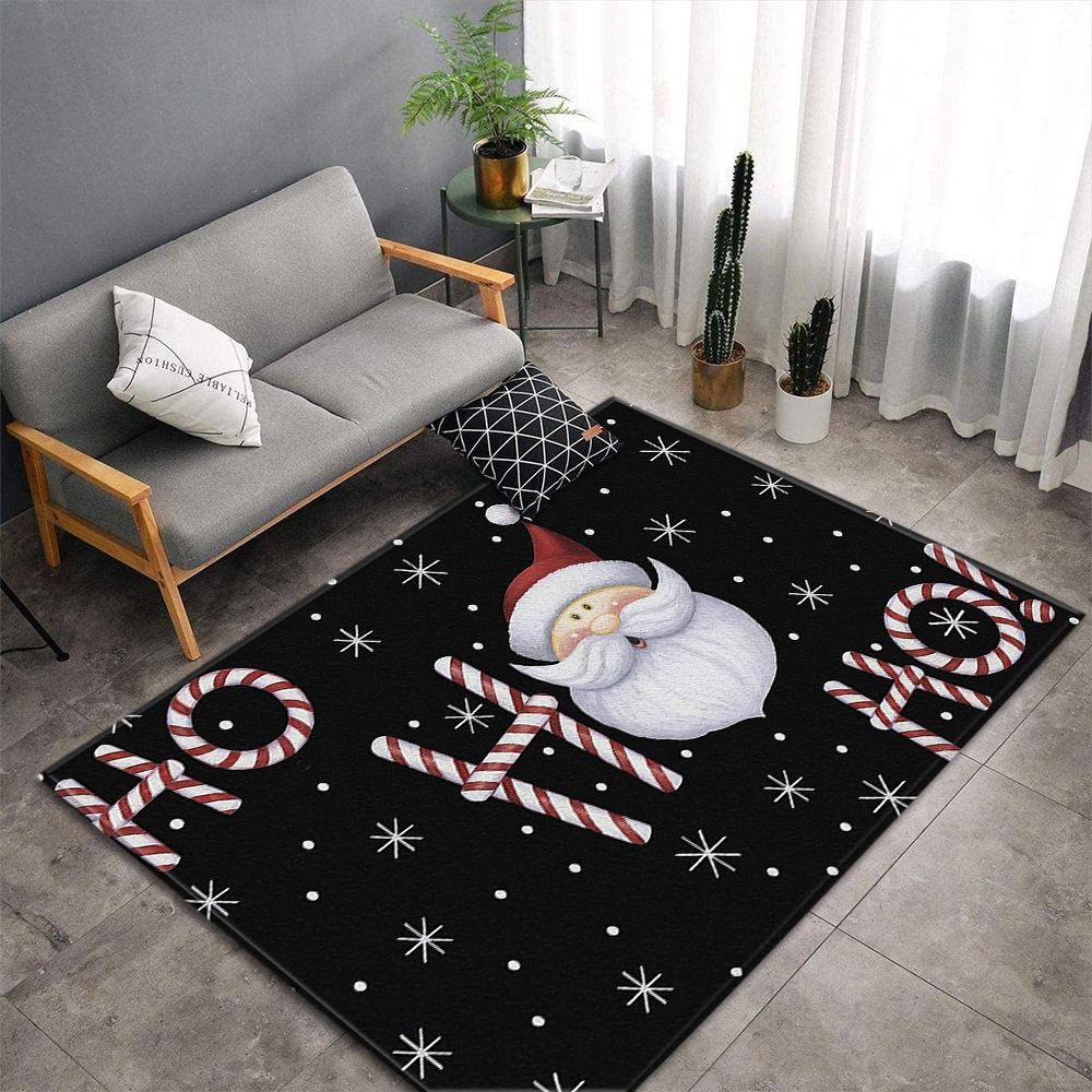 

Christmas Carpets Santa Claus Snowman Living Room Area Rug Childrens Room Play Rug Bedroom Kitchen Floor Mat Entrance Doormat 40x60cm