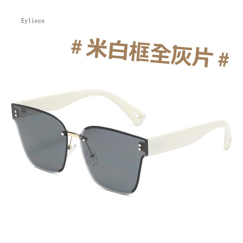 New Fashion Rimless Sunglasses Women Brand Designer Gradient Sun Glasses Luxury Trimming Frameless Eyeglasses Ladies Gafas