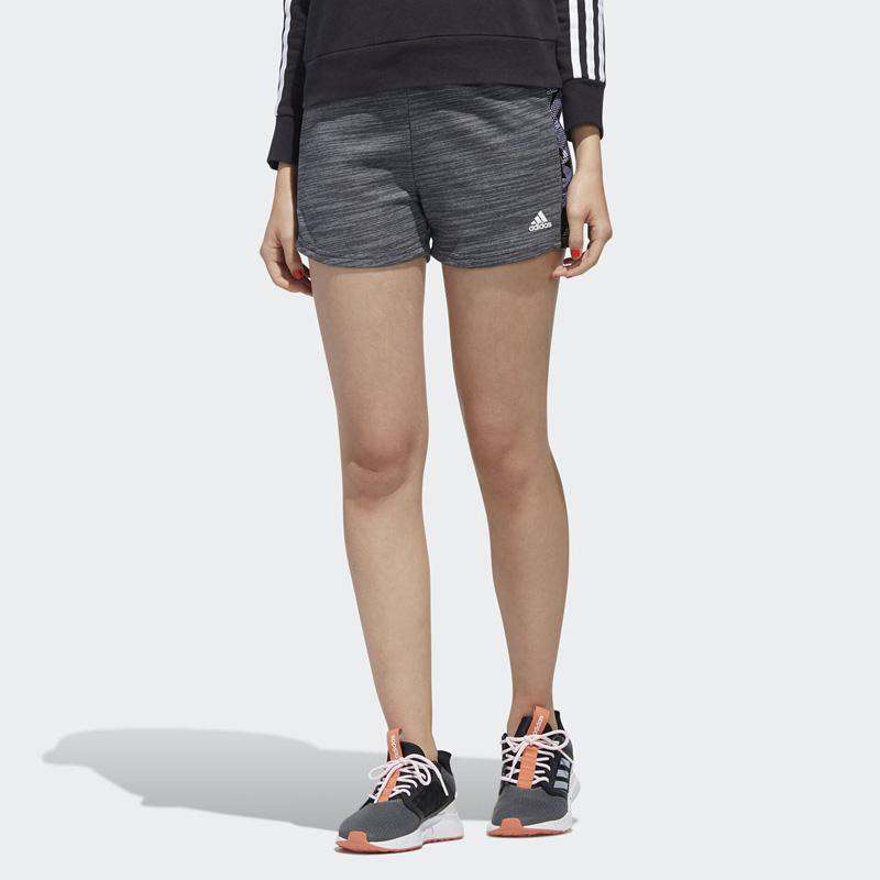 Adidas Running Training Sports Casual Shorts Women Shorts Gray GE1127