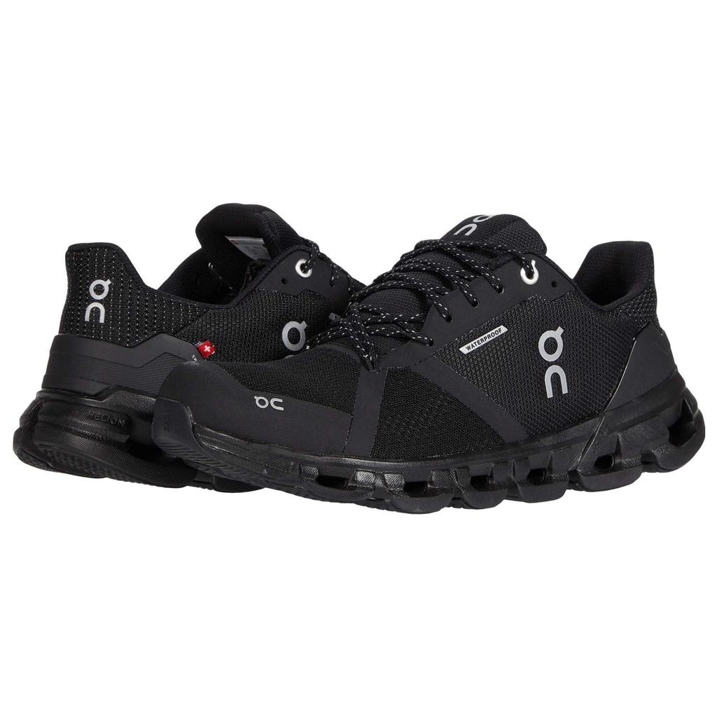 On Laufschuh Cloudflyer Waterproof Schwarz Lunar Damen 21.99623