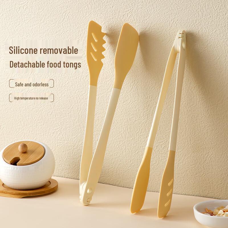 Multifunctional Silicone Tongs Set