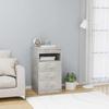 Sideboard with Drawers Concrete Grey 40 x 50 x 76 cm Particleboard