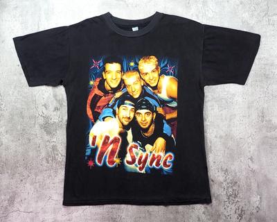 Vintage 1990s NSYNC Bootleg Shirt Size L
