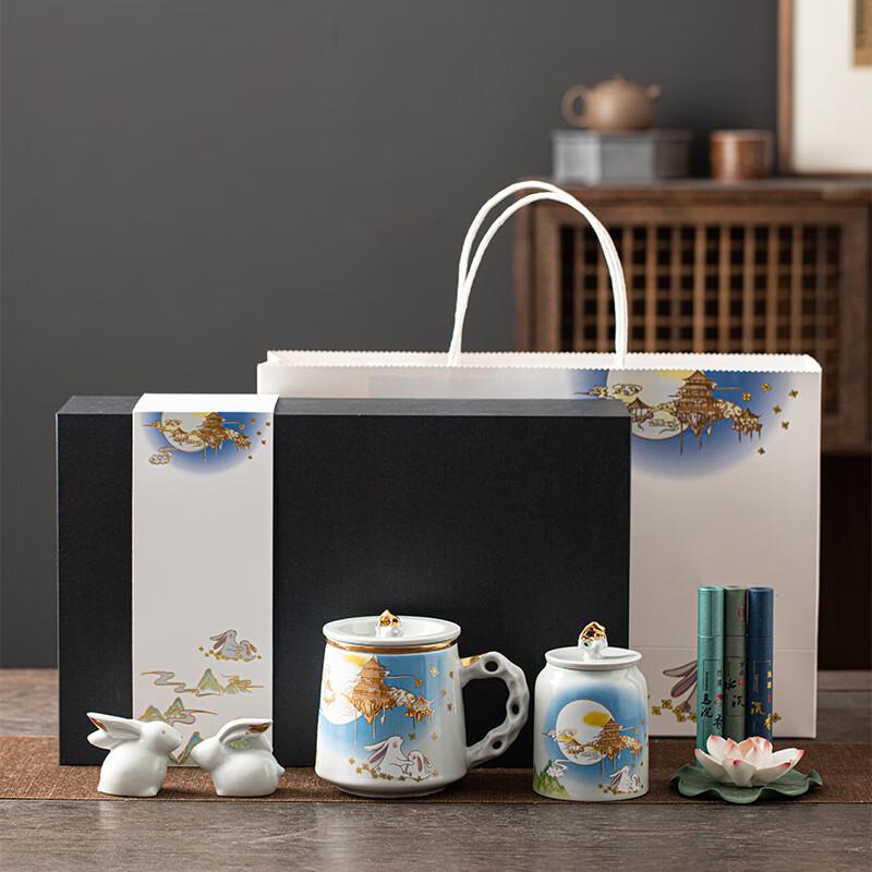 

CHAHIGER TECHNOLOGY Year of the Rabbit Ceramic Tea Set