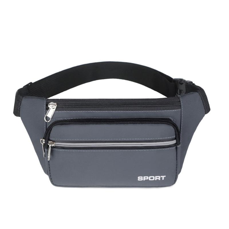 New Niche Men's Messenger Bag Fashion Spring and Summer Multi Functional Chest Bag Fitness Outdoor Sports Mobile Phone Purse Woman