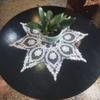 French Romantic Octagonal Lace Embroidered Tablecloth Bedroom Study Living Room Small Round Table Cover Wedding Party Decoration
