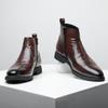 Men Boots High Top Shoes Fashion Style Winter Walking and Commuting Casual Outdoor Travel Seasonal Everyday Footwear Sizes 38-44