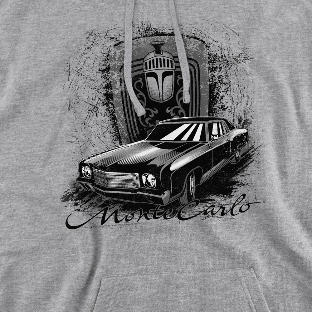 Chevrolet Unisex Adult Monte Carlo Drawing Hoodie