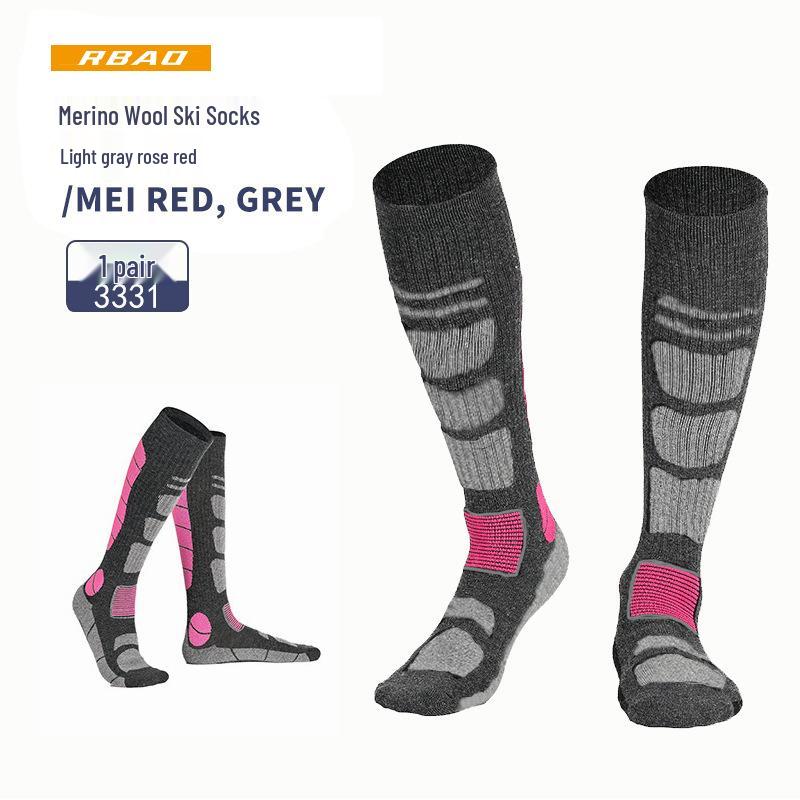 Merino Wool Outdoor Hiking & Ski Socks