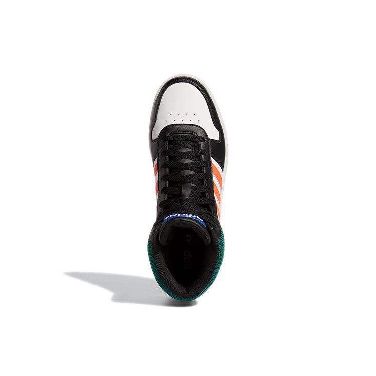 Adidas Pánské tenisky Hoops 2.0 Mid bílé vícebarevné GY5891