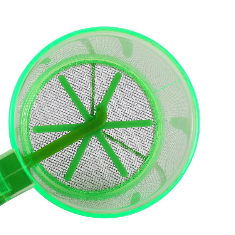 1Pcs Non-Stick Baking Tools Semi-Automatic Flour Sifter Transparent With Hand Press Design Kitchen Filter Screen Flour Sieve