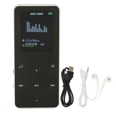 MP3 Player 8G Bluetooth 4.2 1.8 Inch Screen Noise Reduction Lossless Portable MP4 Player with