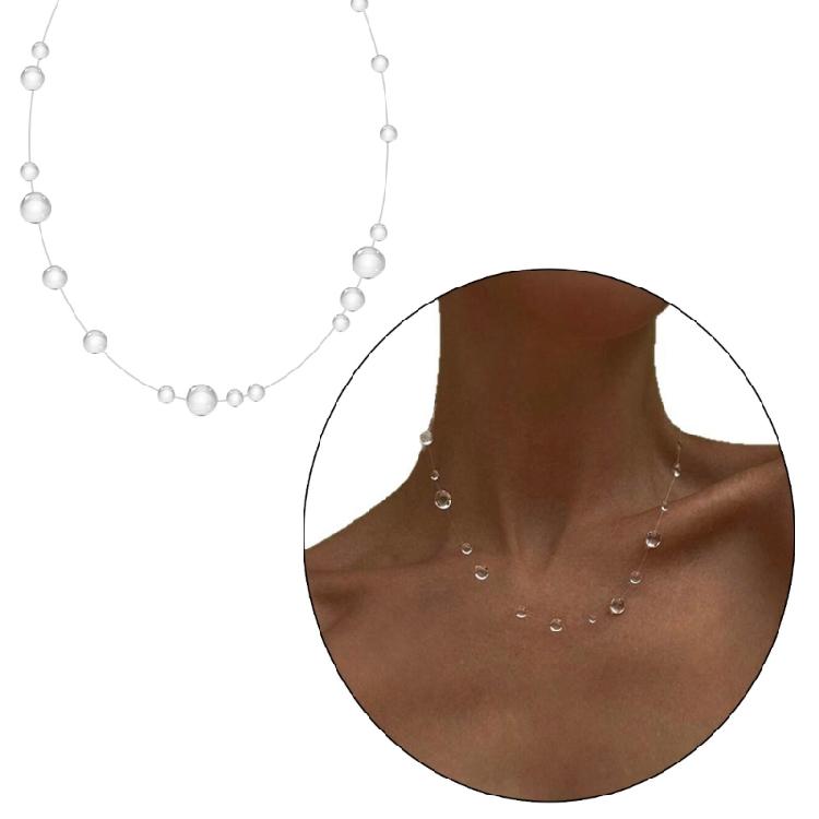 Stern Wassertropfen Anhänger Schmuck Zeitgenössischer Stil Legierung Halskette Geeignet für Partys und Tägliches Tragen