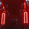 LED Rear Saddlebag Filler Inserts Lights ABS Plastic Motorcycle Accessory For Harley Touring Road King Special FLHRXS 2021- 2025