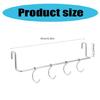 Kitchen Table Side Hanger Outdoor Table Extender Shelf Table Organization Rack Stainless Steels Hanging Hook Rack