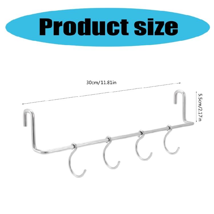 Kitchen Table Side Hanger Outdoor Table Extender Shelf Table Organization Rack Stainless Steels Hanging Hook Rack