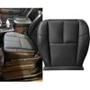 SecosAutoparts Spodní černý kožený potah sedadla řidiče nebo spolujezdce, kompatibilní s Chevy Silverado Avalanche Tahoe Suburban GMC Sierra Yukon