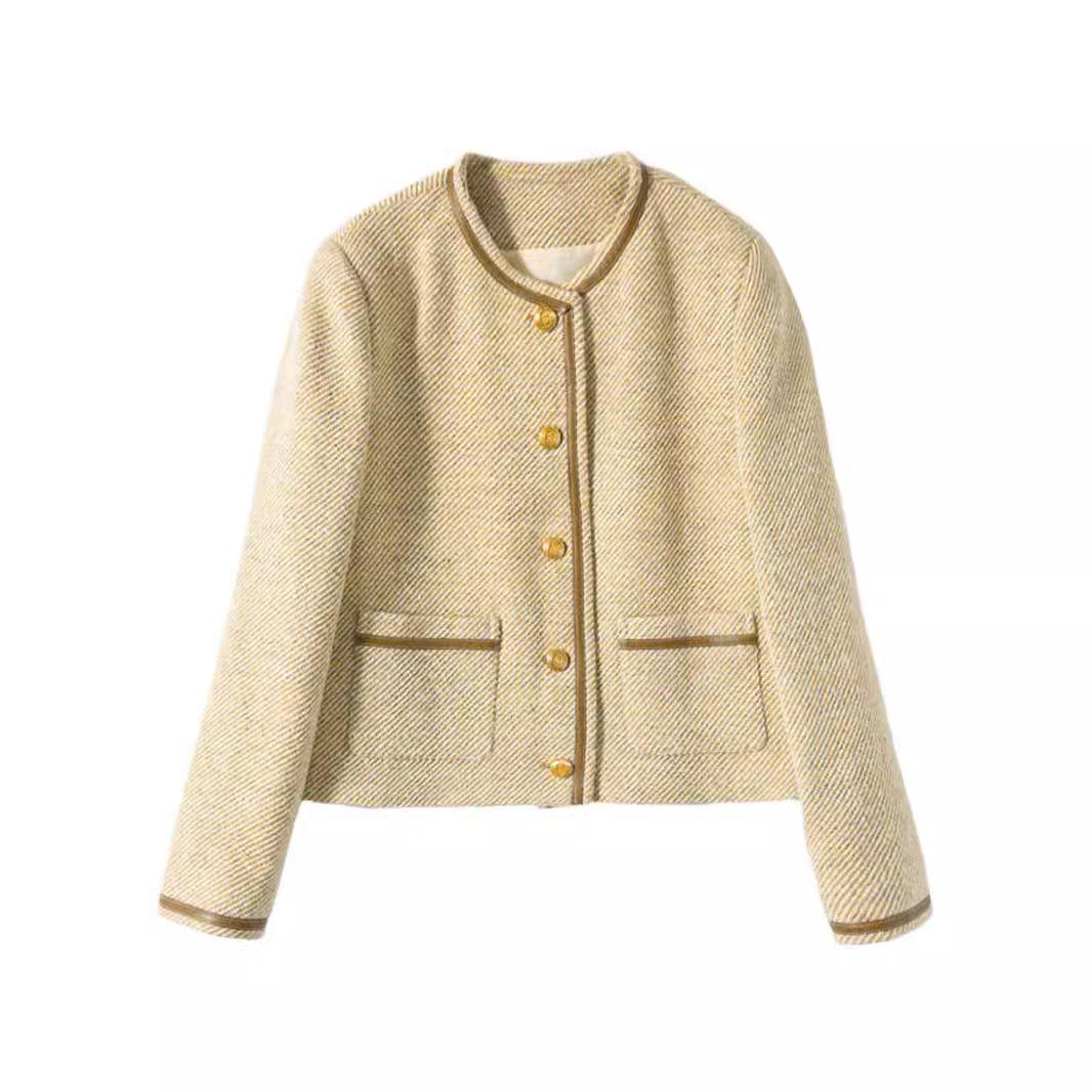 

Осень, Простая версия, Модный темперамент, Женское модное короткое пальто XXL