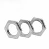 GB808 White Zinc Hex Thin Nut, Fine Thread, Lamp-Type, M6-M30