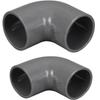 PVC 90-Degree Water Pipe Elbow Fitting