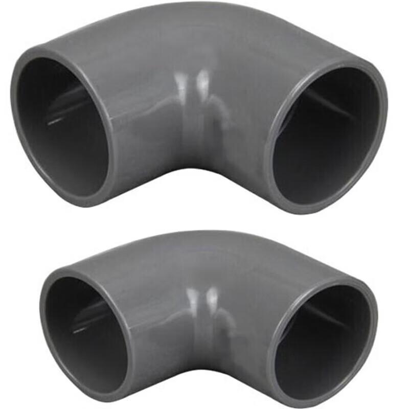 PVC 90-Degree Water Pipe Elbow Fitting