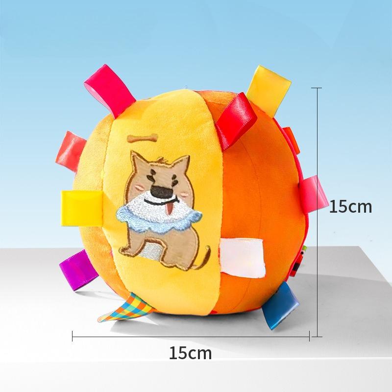 Dog Football Toy Rubber Ball Interactive Dog Training Elastic Ball Molars Bite Resistant Corgi Large Dog Pet Ball
