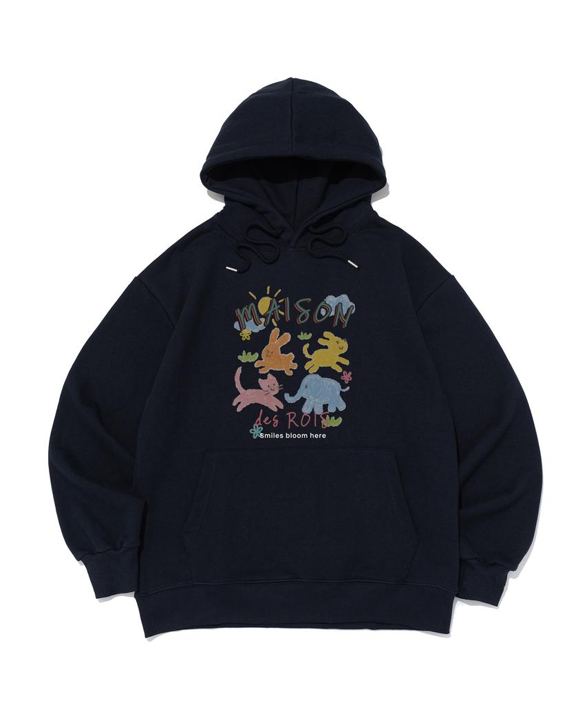 Maison Joyful Oversized Hoodie (Navy)
