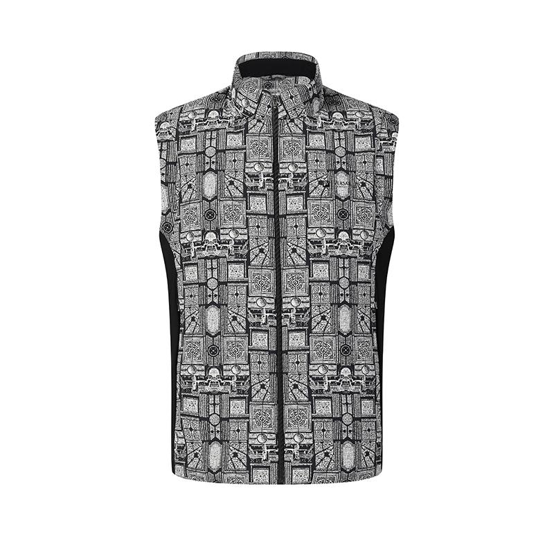 

New FILA Golf Series Vest Men s All Over Print 2 A11M445930FZB 175/96A/L