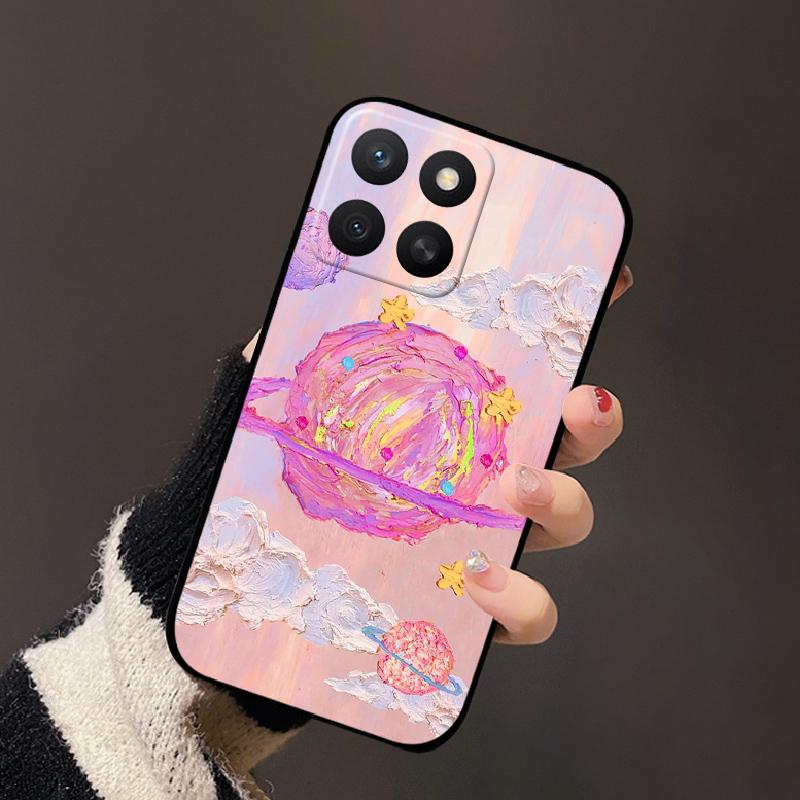 For Honor X8b Case HonorX8c X8a Cute Silicone Soft Phone Coque Shell For Honor X8c Fashion Color Painted Shockproof Bumper Cover