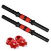 4Pcs Nonslip Dumbbell Hexagonal Nut Plastic Spinlock Collars Dumbbell Rod Nut Training Sports Accessories Enduring