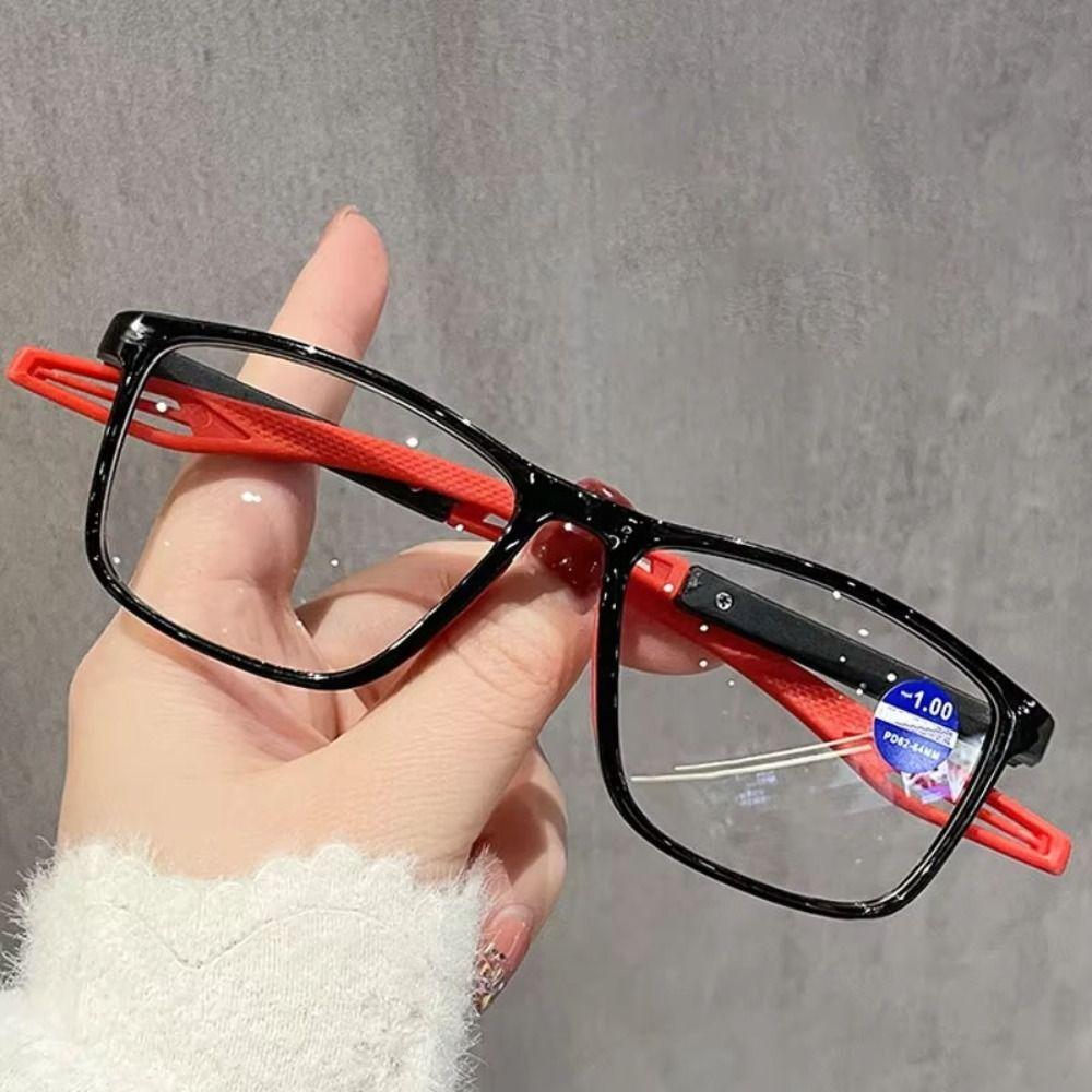 

Optical Eyewear Sport Presbyopia Eyeglasses Ultralight Anti-blue Light Glasses Work Presbyopia+100 чорний