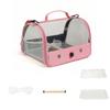 New Bird Transport Cage Bird Travel Carrier with Perch Breathable Space Parrot Go Out Backpack Multi-functional Bird Bag Outdoor