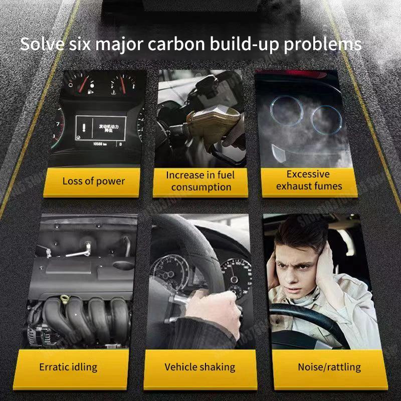 Q19 30ml Car Engine Carbon Removal Repair Agent Engine Protectant Catalytic Converter Cleaner Automobile Noise Reduction Repair