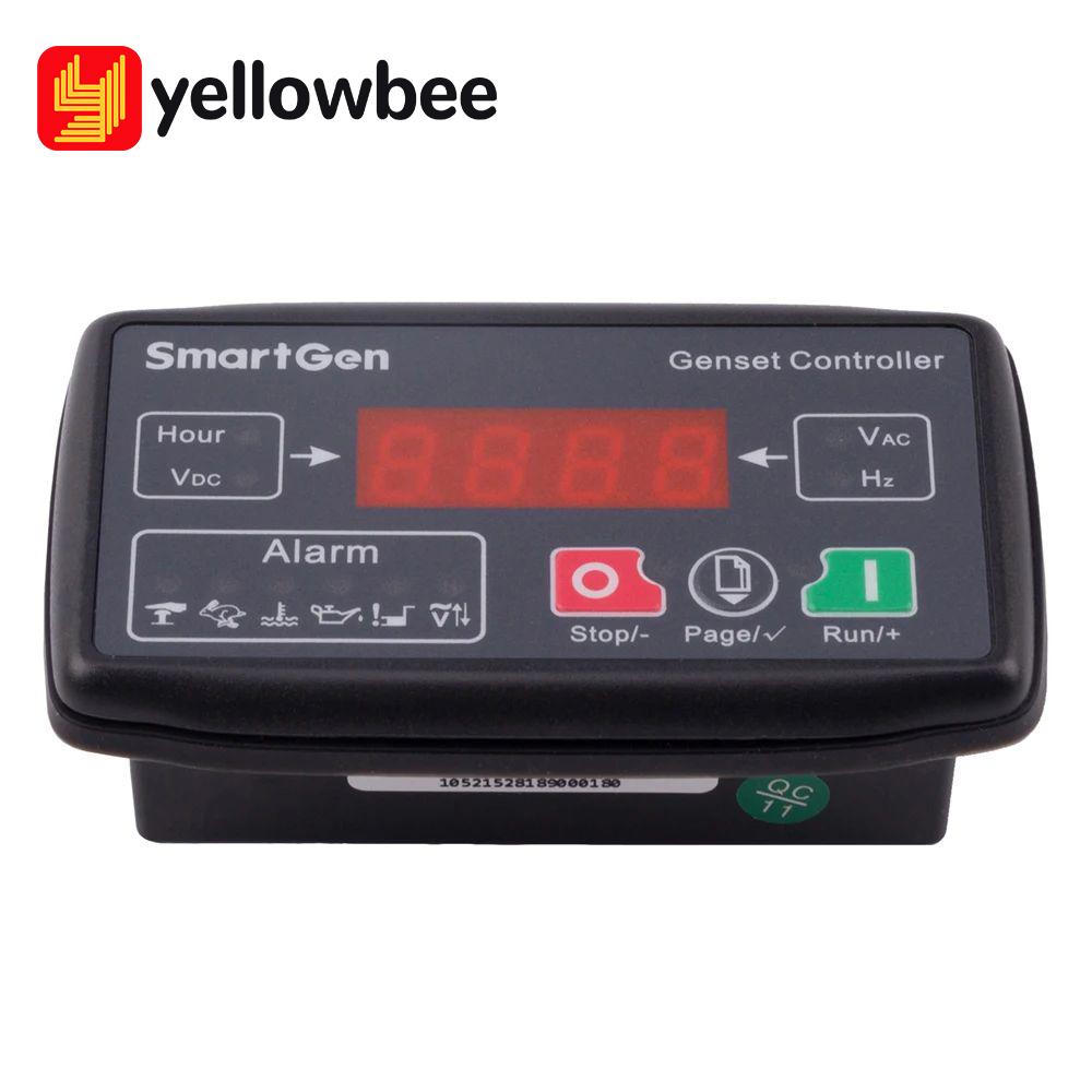 mgc100 Small Genset Controller Auto 7Start Protection Module Universal Led Display Controller Board Diesel Generator Part