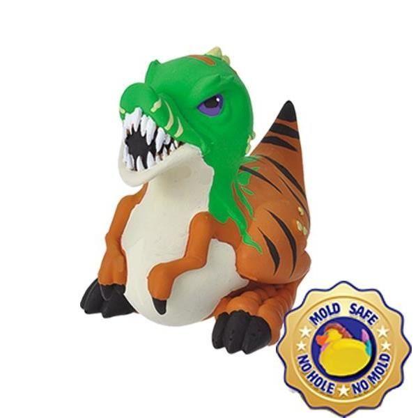 Animal de bain - WILD REPUBLIC - Rubber Duck T-Rex - Dinosaure - Caoutchouc - Marron/Vert