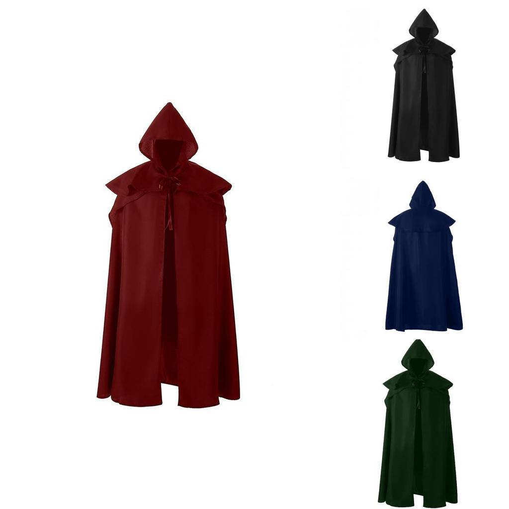Gothic Vampire Cloak With Cotton Material For Halloween Party And Themed Events