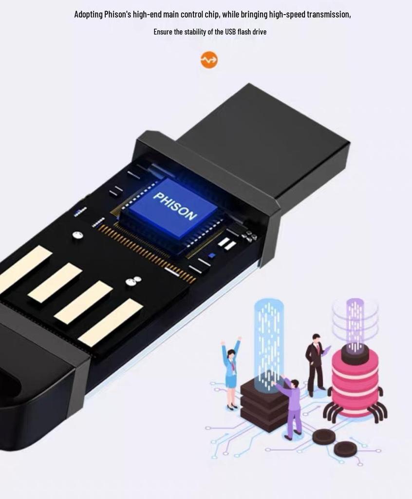 Youdie U600 Metal 64GB USB3.2 High-Speed Car-Mounted Engraving U Disk, Ideal for Creative Gifts and Exhibitions.